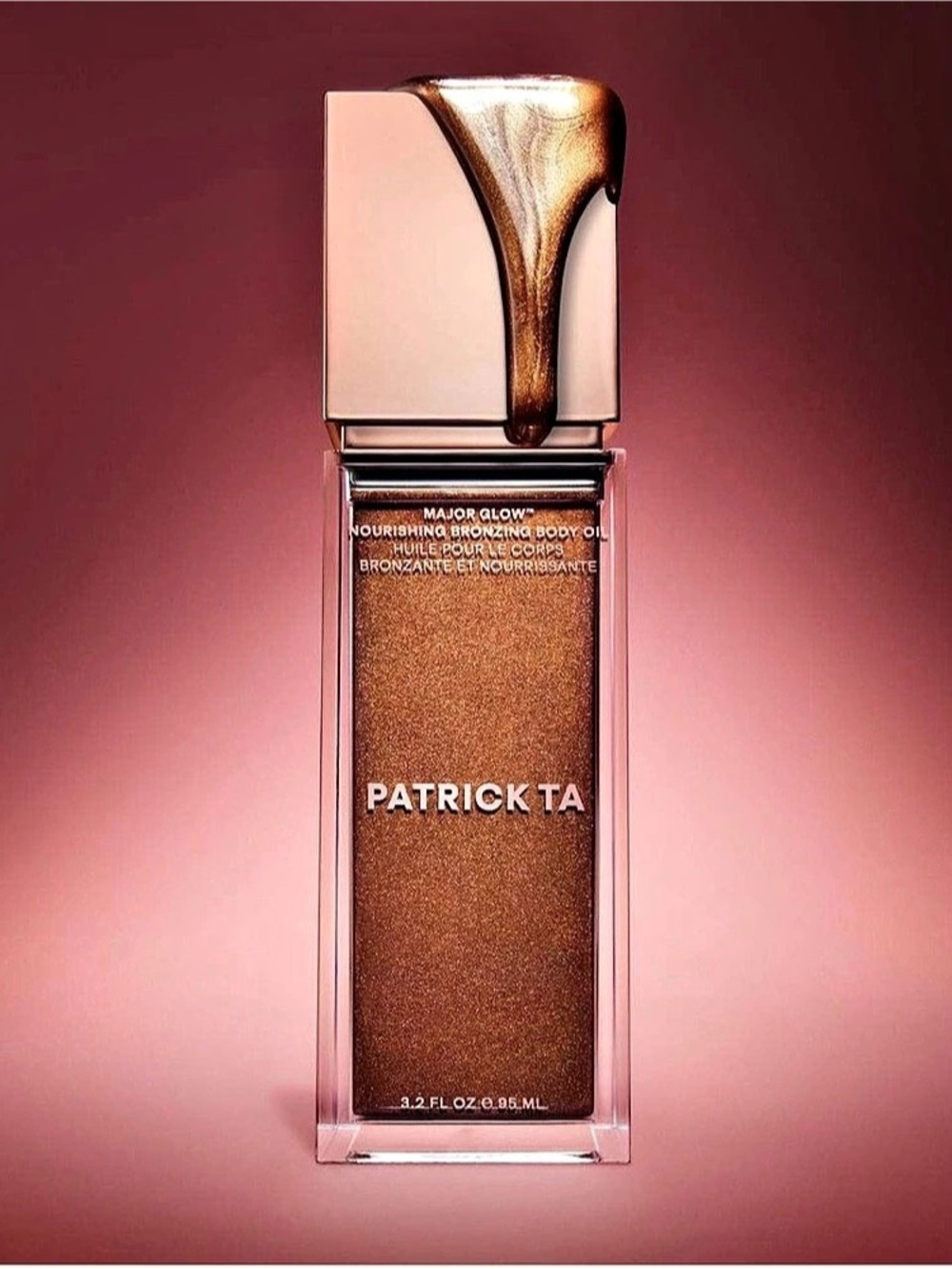 Patrick Ta Major Glow Nourishing Bronzing Body Oil Bronzing Body Oil 3.2 oz NWT